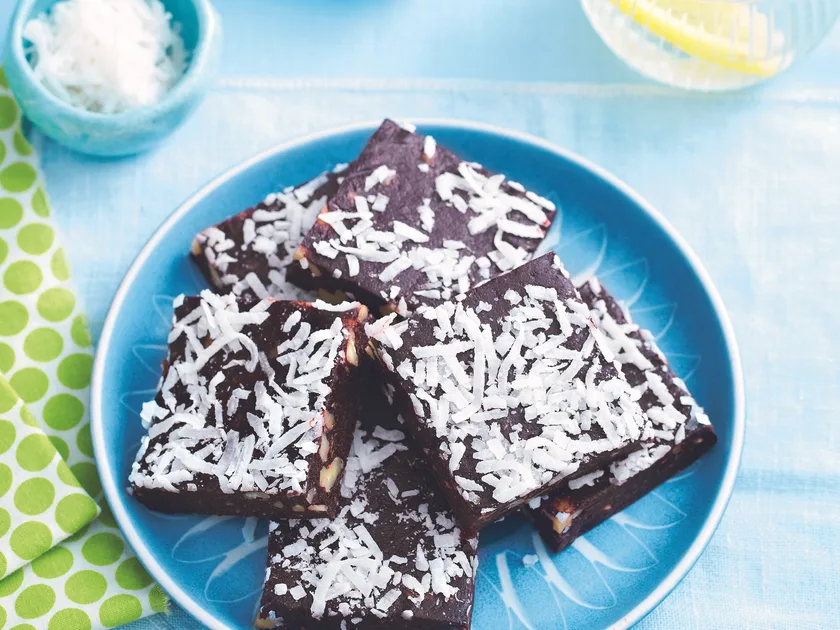 Raw chocolate brownies