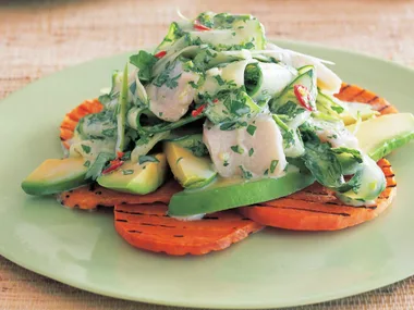 Tahitian fish salad