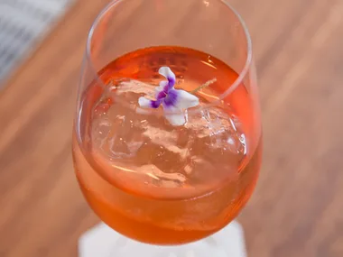 Rose gold cocktail