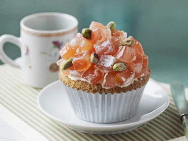Turkish delight cupcakes