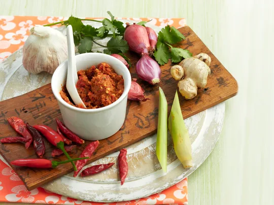 Red curry Thai paste
