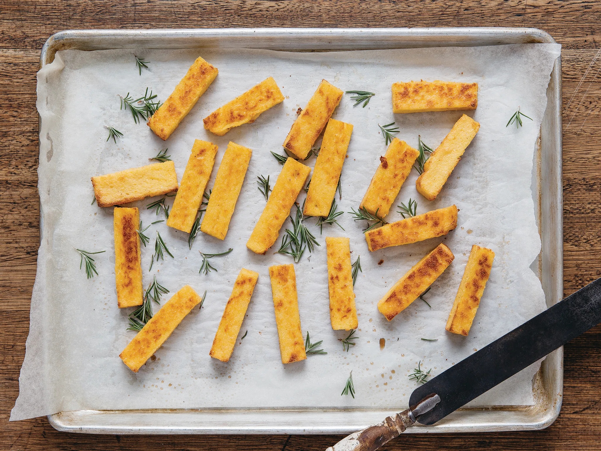 Polenta chips
