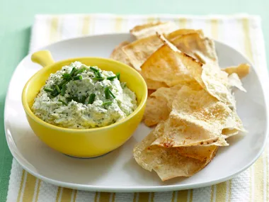 Make your own pita crisps