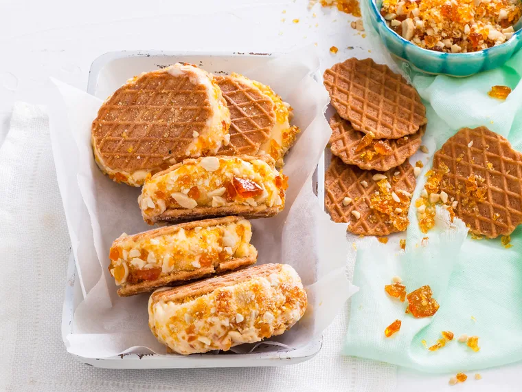 Peanut butter ice-cream