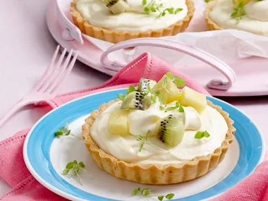 Lemony cheesecake tarts