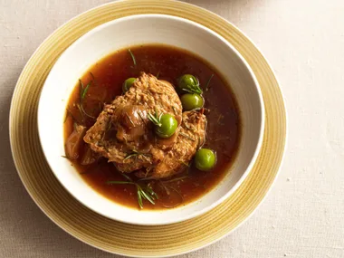 Honey and balsamic braised pork