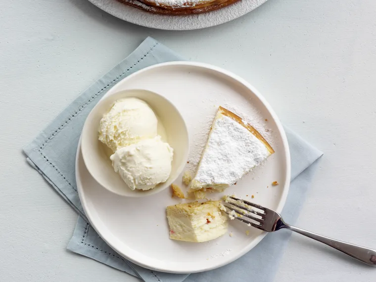 Italian ricotta cheesecake