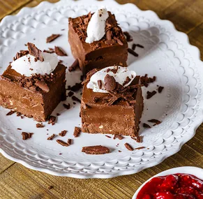 Raw chocolate and raspberry layer cake