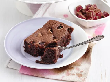 Flourless turkish delight brownies