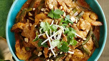 Malay prawn curry