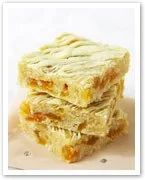 Apricot and coconut slice