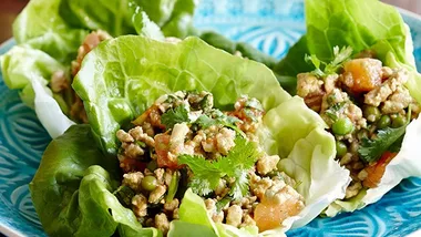 Curried turkey with yoghurt