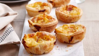Quick and easy quiches