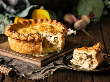 French-style chicken pie
