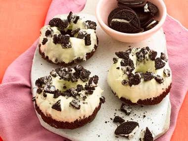 Cookies and cream donuts
