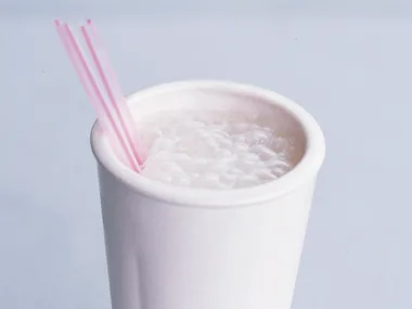 Spiced iced coffee milkshake