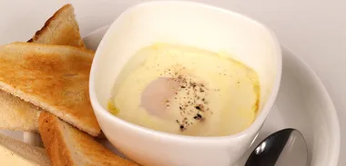 Coddled egg