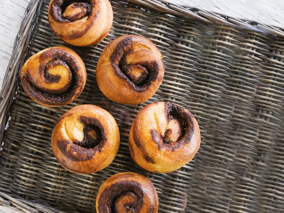 Chocolate brioches