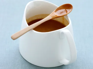 Rich caramel sauce