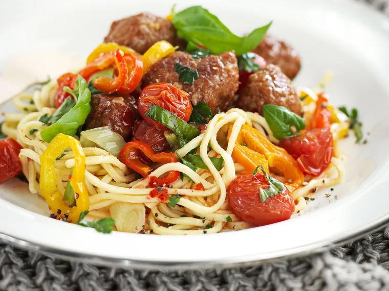 Meatball Salad recipe