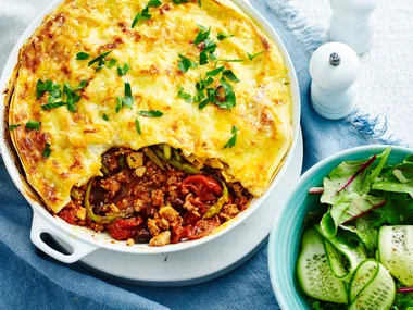 Springtime skillet lasagne