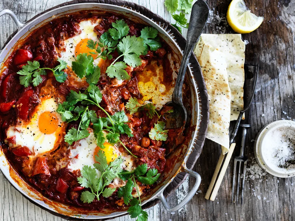 Chickpea shakshuka