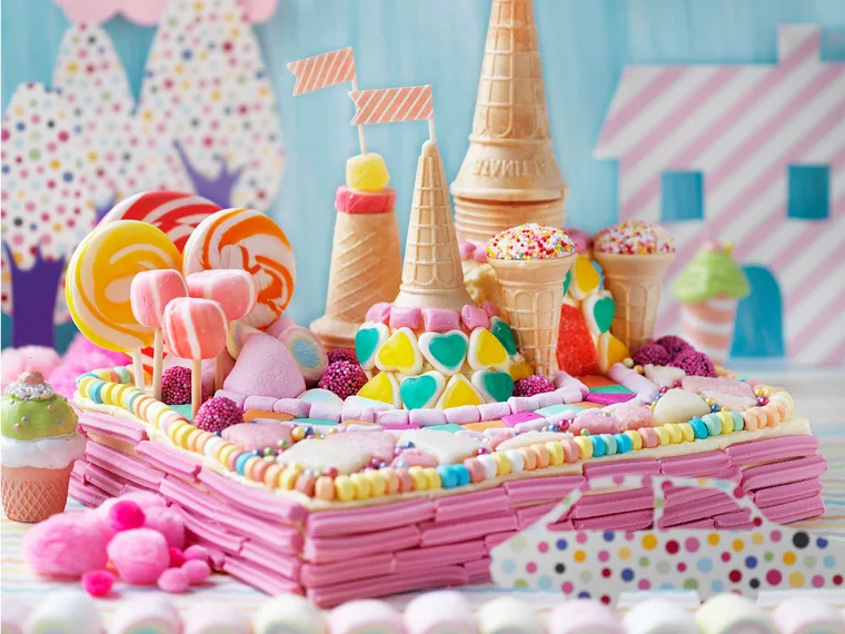 Candy land cake
