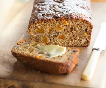 Fruit bran loaf