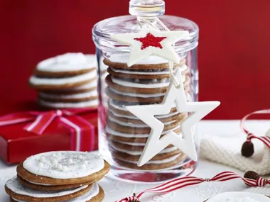 Christmas gingerbread cookies
