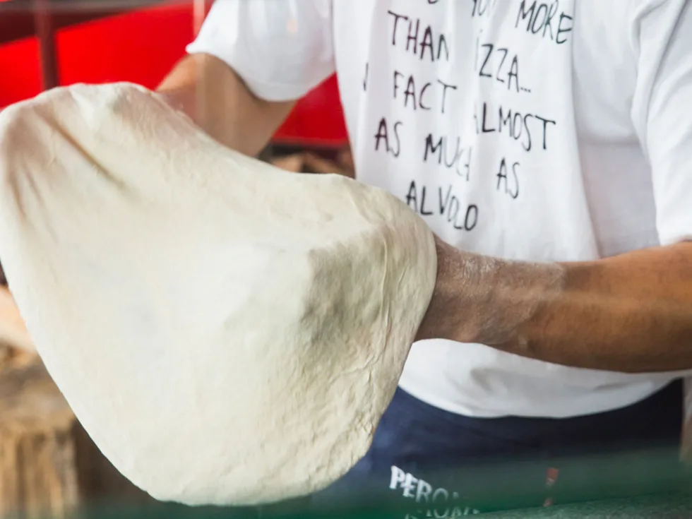 Deep-dish dough