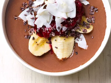 Cacao and superfoods jaffa bowl