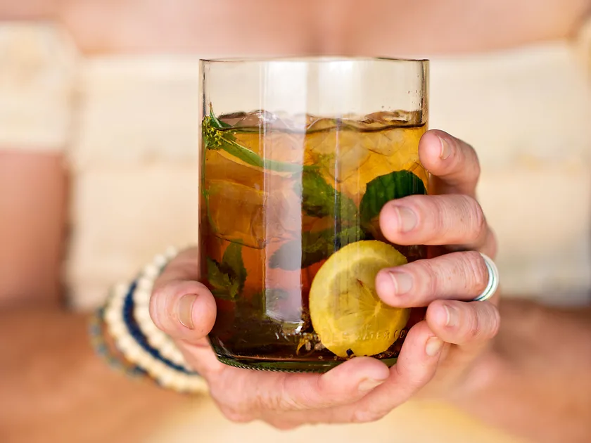 Pimms garden cocktail