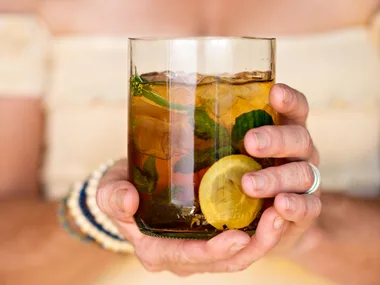 Pimms garden cocktail recipe