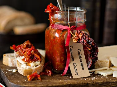 Capsicum Christmas chutney recipe