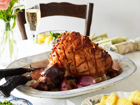 Percet Christmas ham tricks