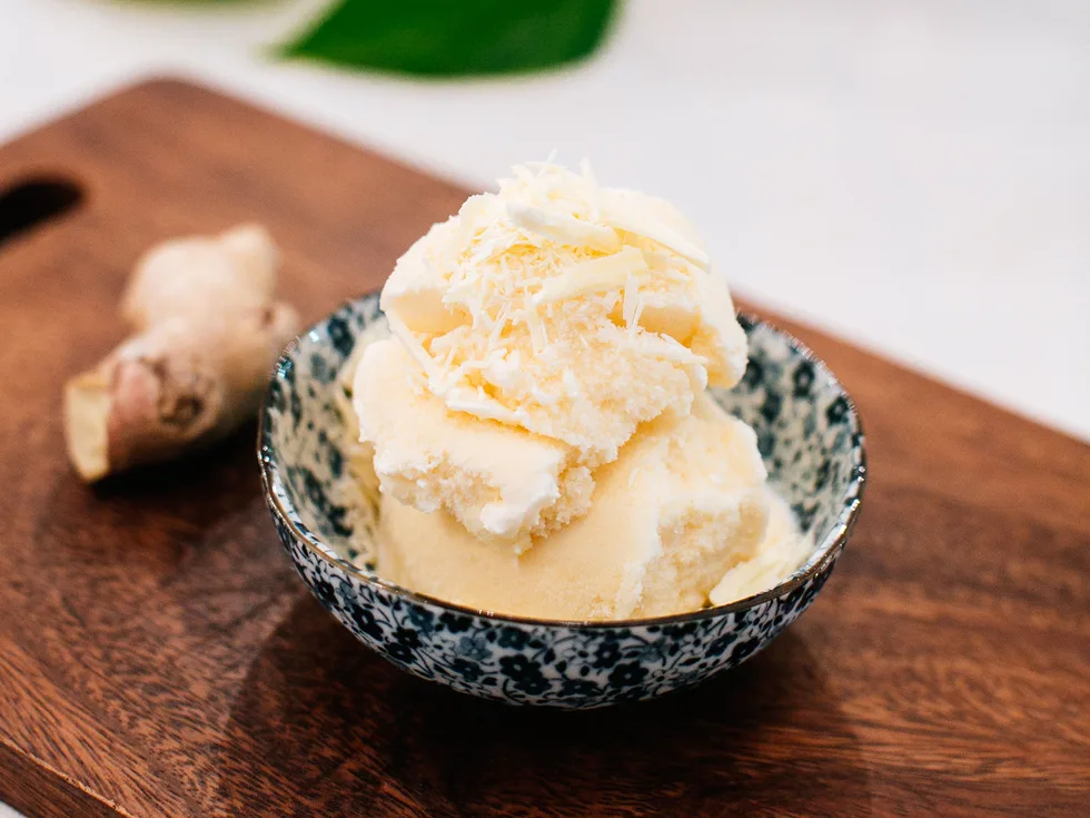 Ginger ice cream recipe
