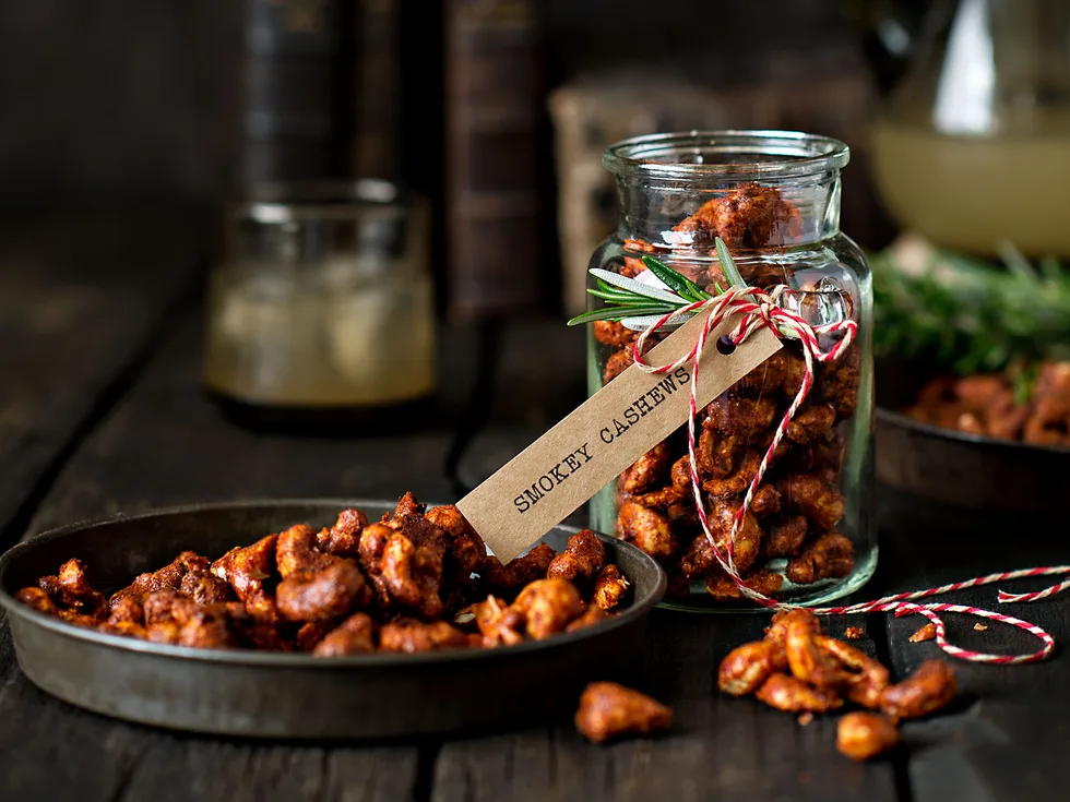 Smokey cashews recipe