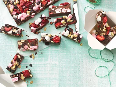 Dark chocolate rocky road recipe