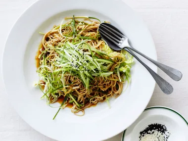 Quick ginger and egg noodle fix