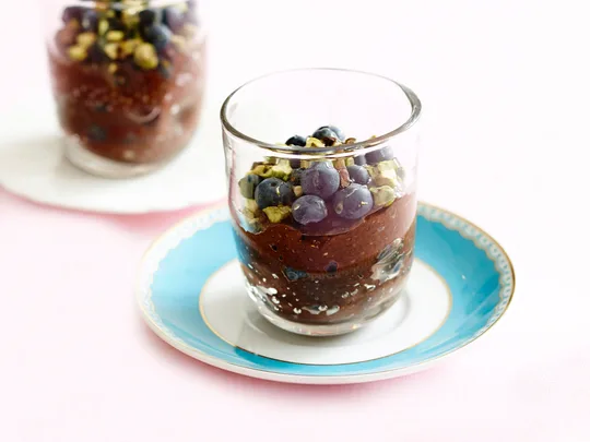 Chia chocolate puddings