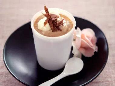 Chocolate Nutella custard