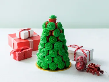 Cupcake Christmas tree