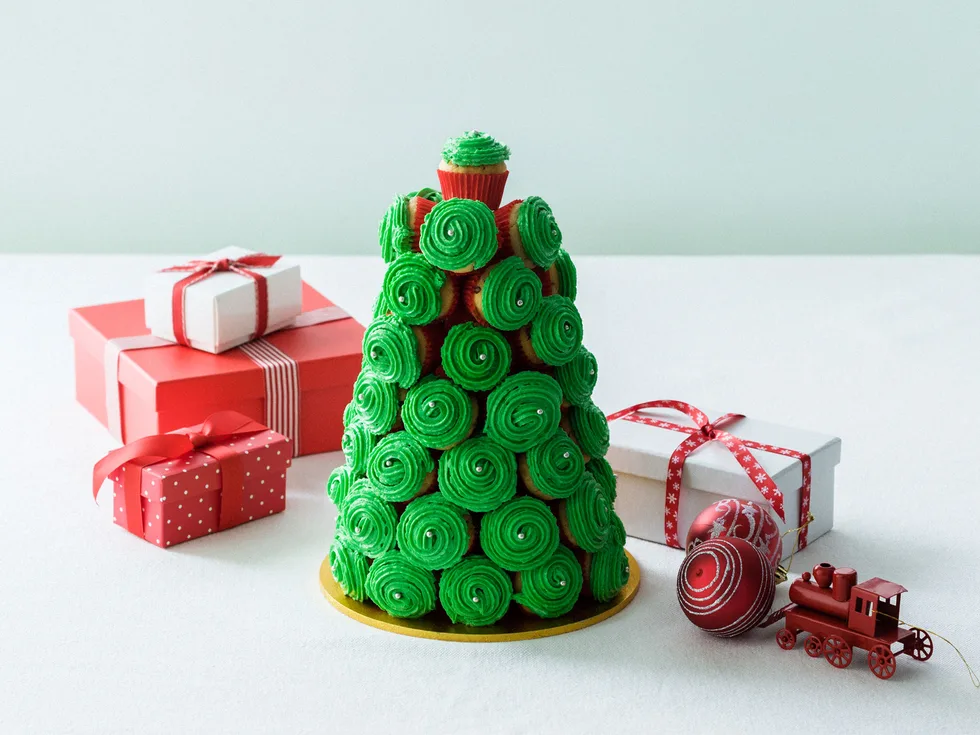 Cupcake Christmas tree