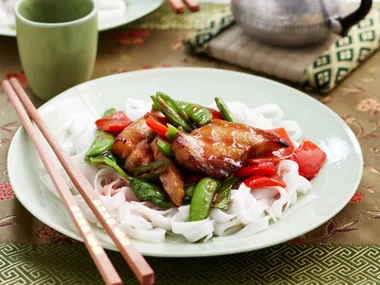 Pork and Cherry Salad