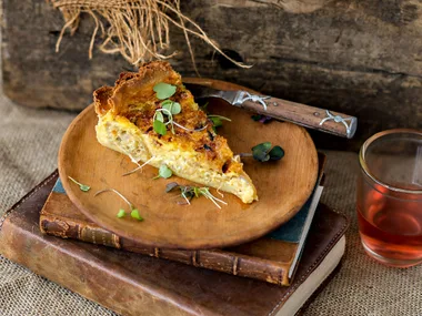 French onion tart