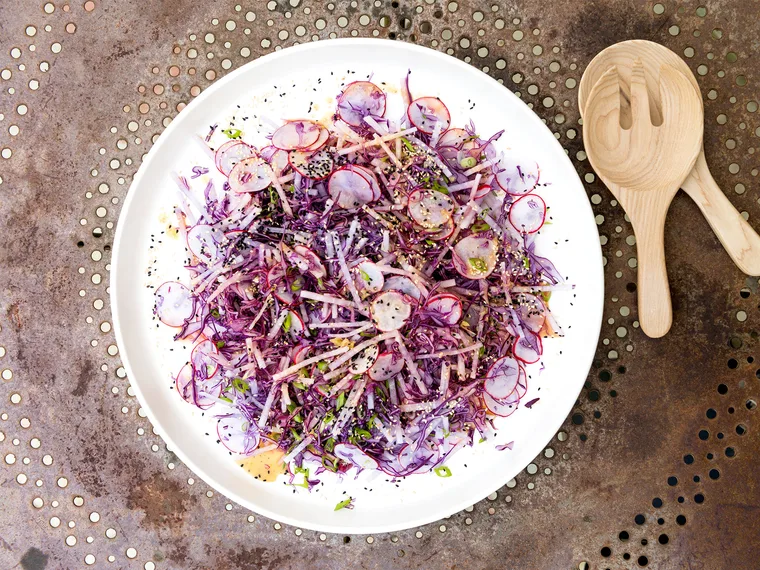 Sensational sesame slaw