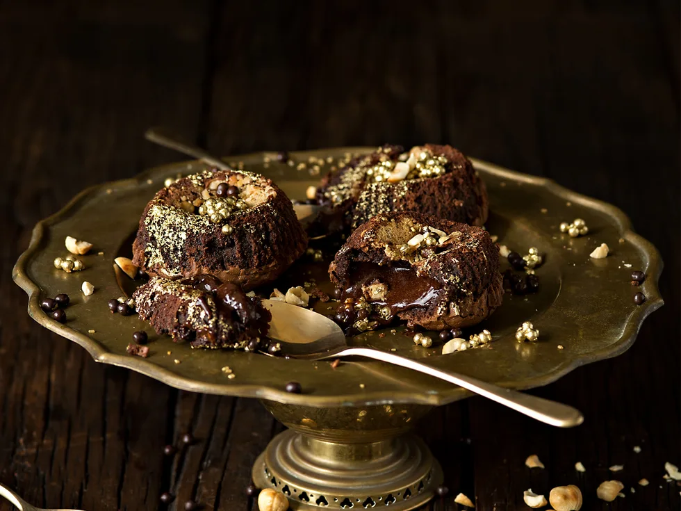 Chocolate-box puddings