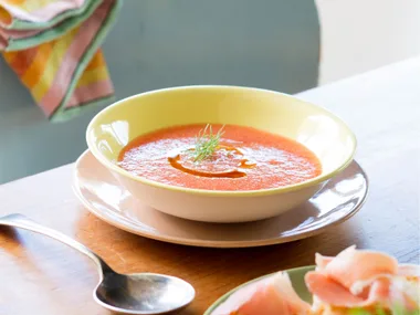 Cooling gazpacho