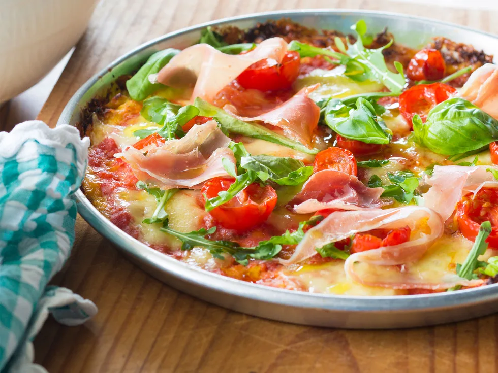 Cauliflower pizza
