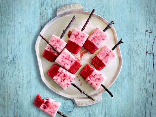 Homemade strawberry toppas